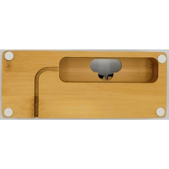 AICase Bamboo Wood USB Charging Station, Desk Stand Charger, 3 USB Ports 3.0 Hub - Picture 5 of 12